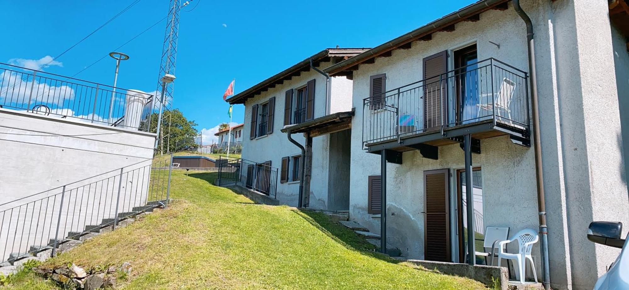 Viva Bacco Acomodação com café da manhã Gambarogno Exterior foto